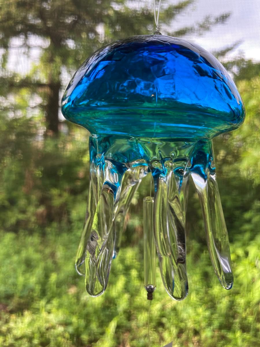 Amazon.co.jp: 弥彦クラフトTAKU GLASS タクグラス クラゲ風鈴 Amazon.co.jp: 弥彦クラフトTAKU GLASS タクグラス クラゲ風鈴