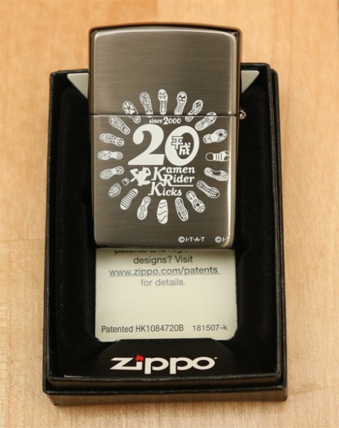 仮面ライダー zippo☆ジッポ☆仮面ライダーウィザード☆ライター☆未使用新品☆平成仮面ライダー20作品記念_画像2