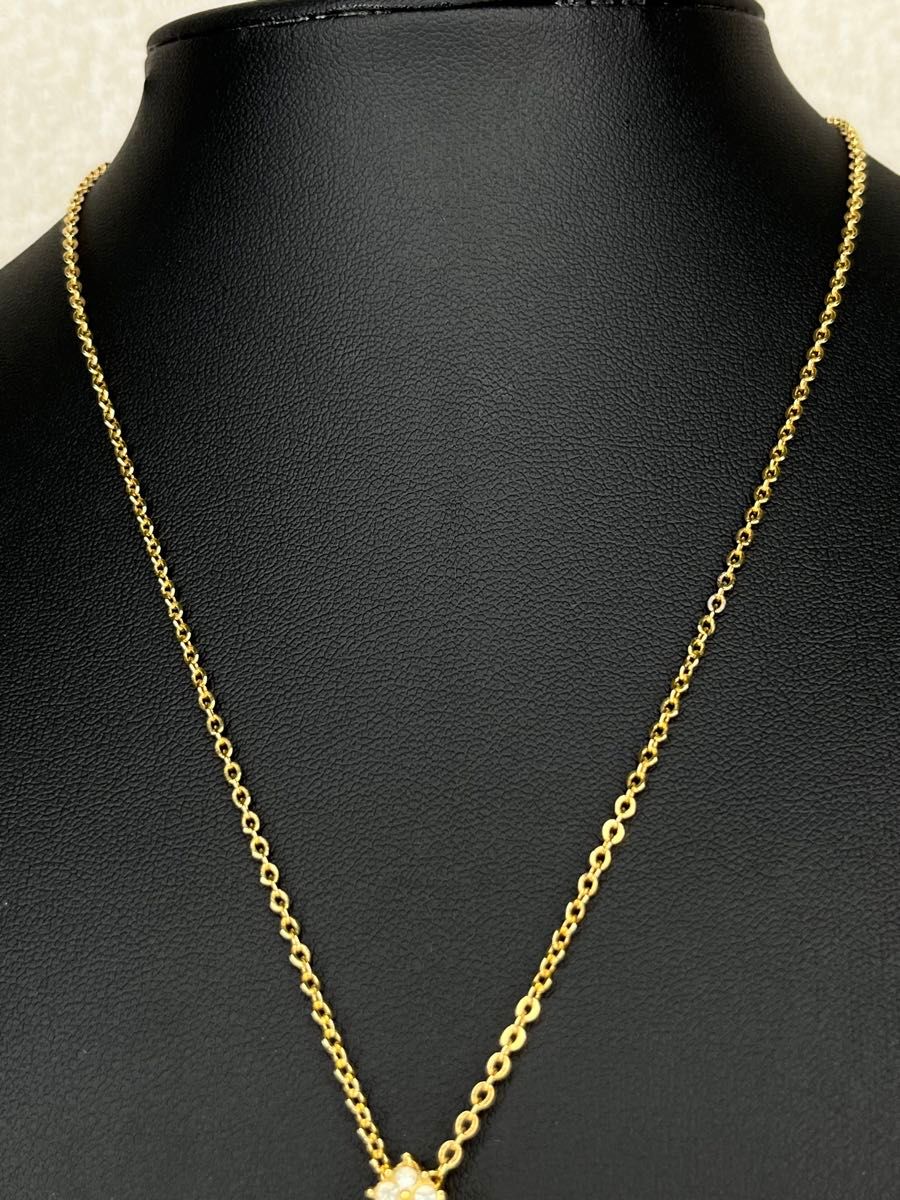 美品 Christian Dior クリスチャンディオール ネックレス 美品 Christian Dior クリスチャンディオール ネックレス