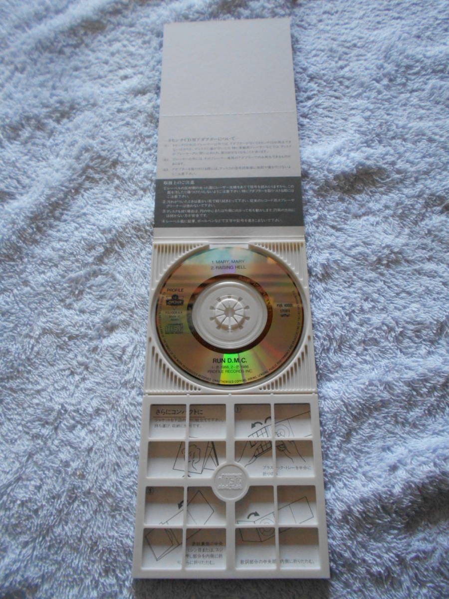 RUN D.M.C. ／初期 CDシングル／『Mary Mary』／インスト収録／良品_画像3