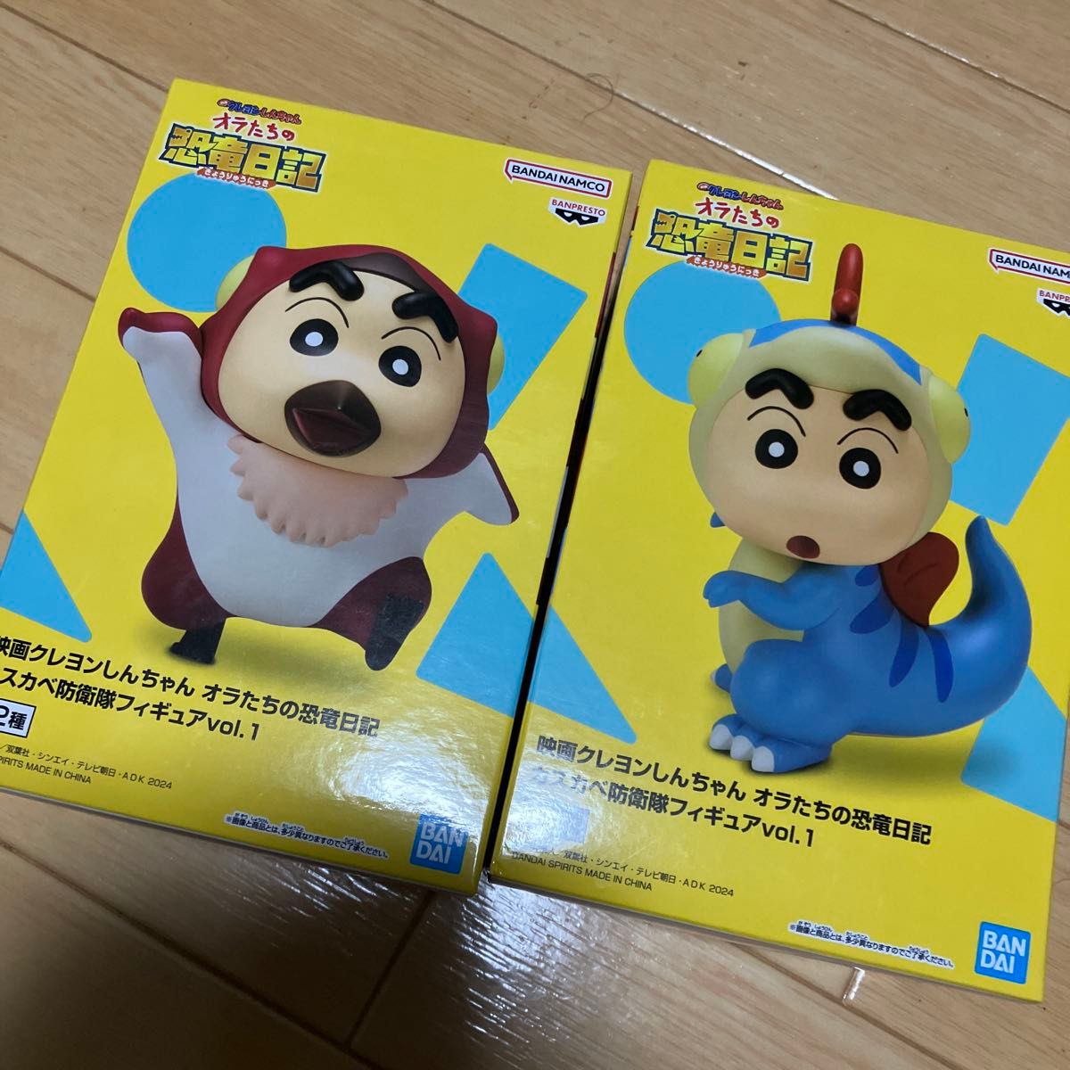 クレヨンしんちゃん オラたちの恐竜日記 フィギュア 2個セット クレヨンしんちゃん オラたちの恐竜日記 フィギュア 2個セット