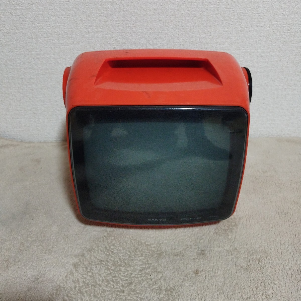 SANYO サンヨー テレビ T1020 PROTO 10 小型白黒テレビ 通電確認のみ 