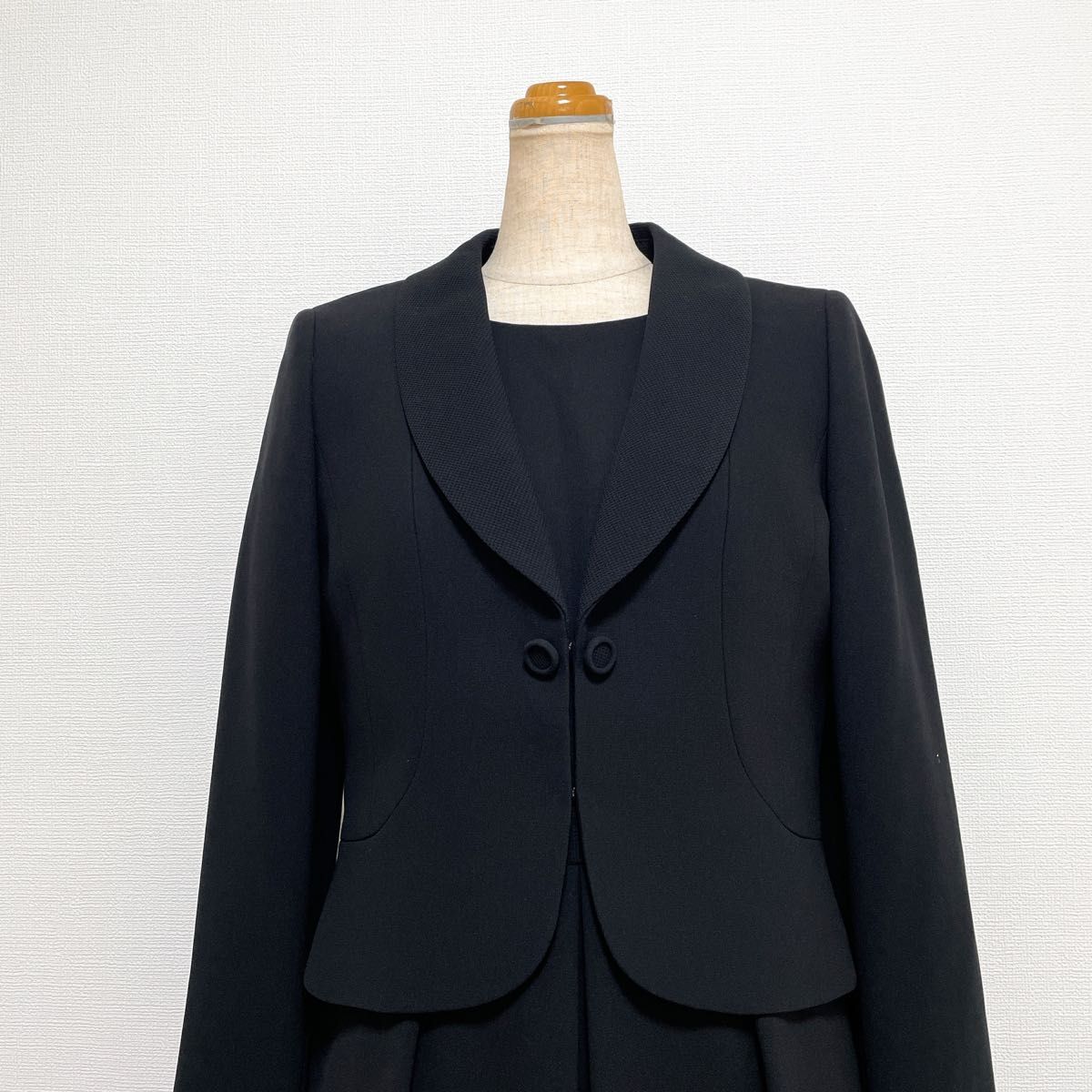 Miss JUNKO コシノジュンコ ブラックフォーマル ワンピース Miss JUNKO コシノジュンコ ブラックフォーマル ワンピース