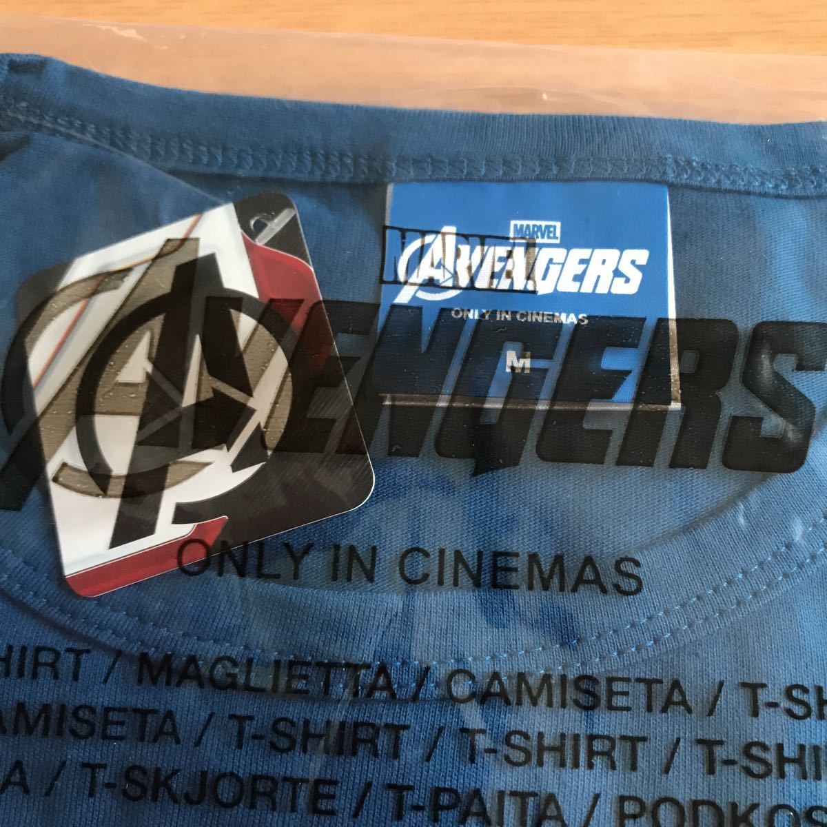 ★非売品！新品！AVENGERS ENDGAME コカコーラゼロ アベンジャーズ エンドゲーム プレミアムグッズ 当選品 Tシャツ size M ★