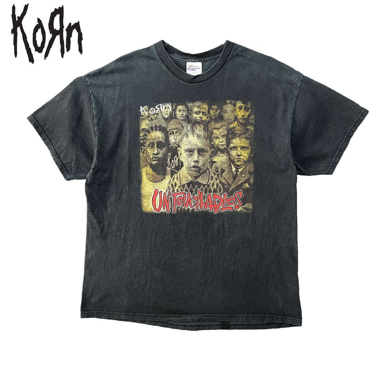 00S KORN DISTURBED ヴィンテージ アンタッチャブル ロック T 00S KORN DISTURBED ヴィンテージ アンタッチャブル ロック T