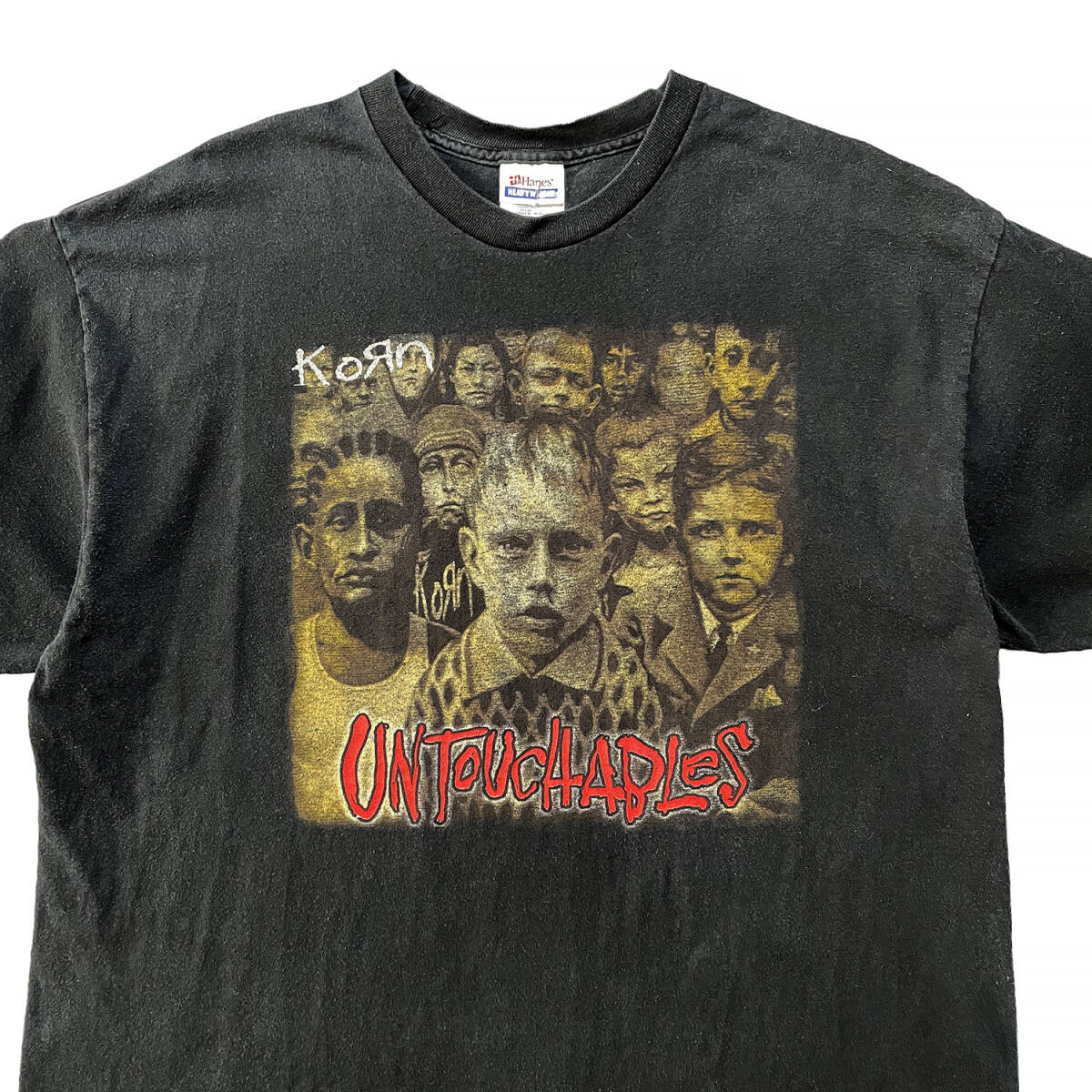 00S KORN DISTURBED ヴィンテージ アンタッチャブル ロック T 00S KORN DISTURBED ヴィンテージ アンタッチャブル ロック T