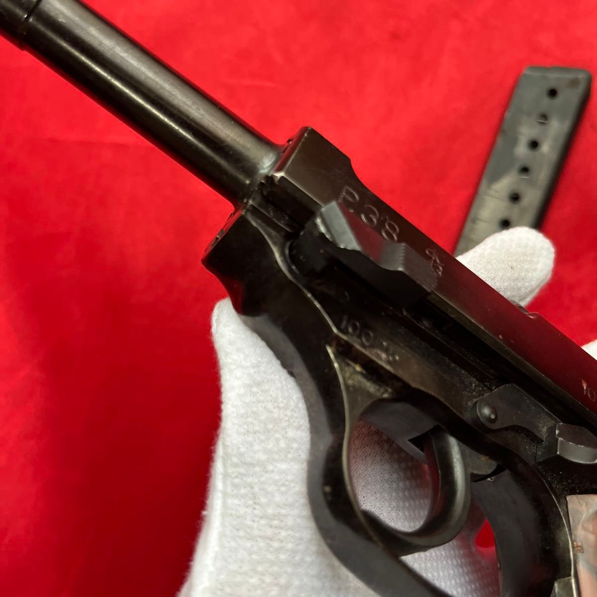 マルシン ワルサーP38 メタルフィニッシュ モデルガン ルパン マルシン ワルサーP38 メタルフィニッシュ モデルガン ルパン