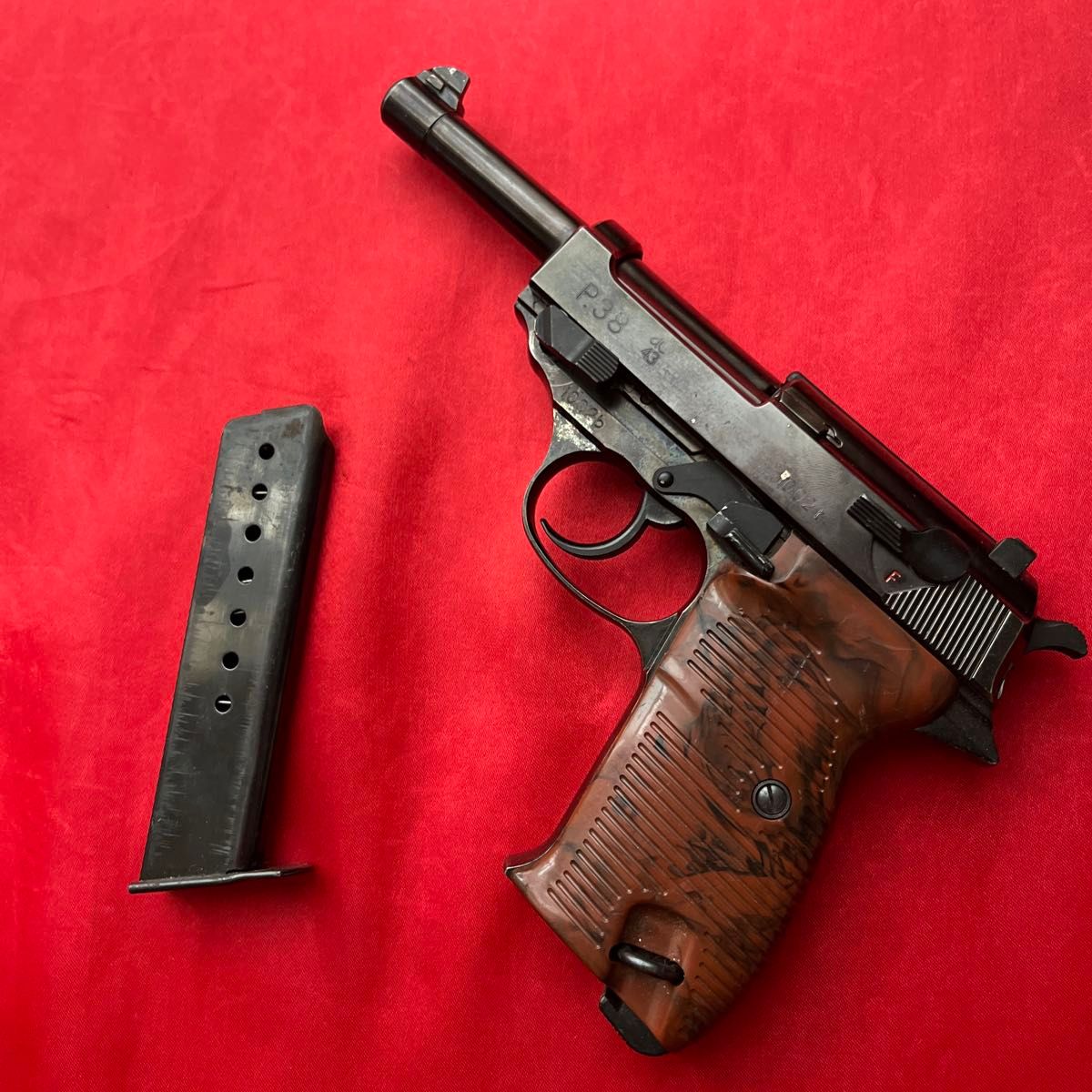 マルシン ワルサーP38 メタルフィニッシュ モデルガン ルパン マルシン ワルサーP38 メタルフィニッシュ モデルガン ルパン