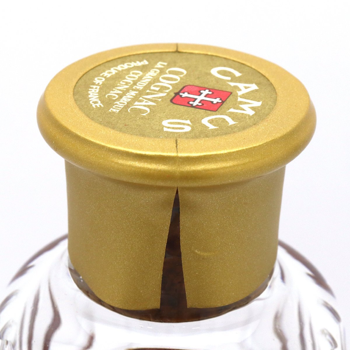 カミュ カラフェ バカラ ケース・替え栓付き 液面低下 コニャック