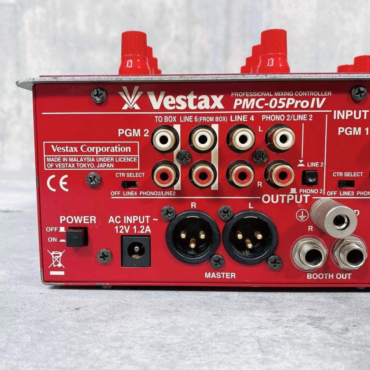 Z597 VESTAX ベスタクス PMC-05PROⅣ DJミキサー 限定色 超希少 Z597 VESTAX ベスタクス PMC-05PROⅣ DJミキサー 限定色 超希少