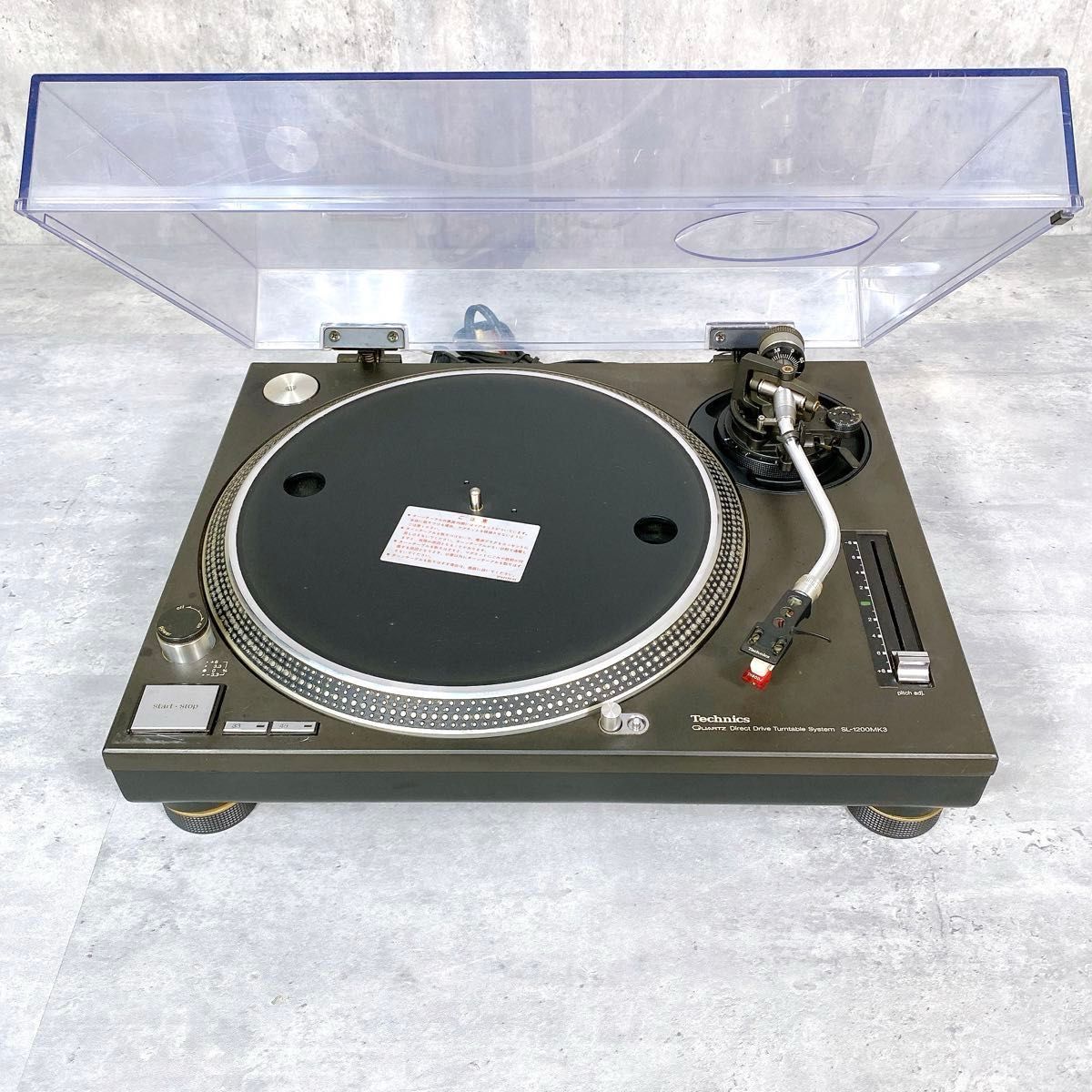 Technics SL-1200MK3Dジャンクご理解ある方 - メルカリ - DJ機材 Technics SL-1200MK3Dジャンクご理解ある方 - メルカリ - DJ機材