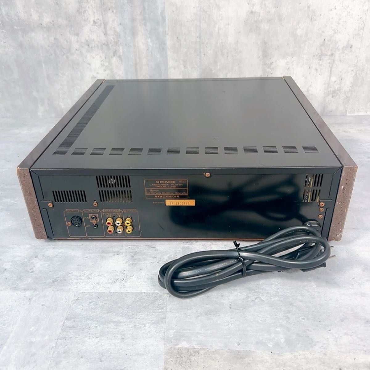 Z720 Pioneerパイオニア LD-S1 LDプレーヤー レーザーディスク 8 Z720 Pioneerパイオニア LD-S1 LDプレーヤー レーザーディスク 8