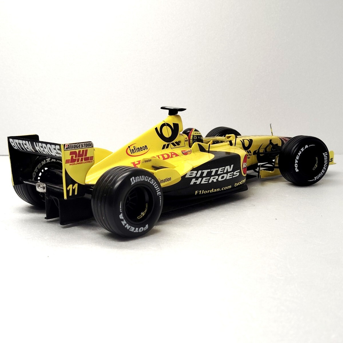Yahoo!オークション - 1/18 F1 ジョーダン ホンダ EJ11 Yahoo!オークション - 1/18 F1 ジョーダン ホンダ EJ11