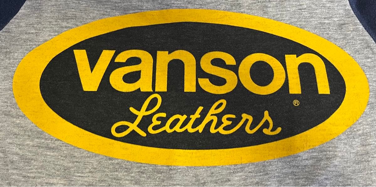 VANSON Leathersバンソン ラグラン Tシャツ
