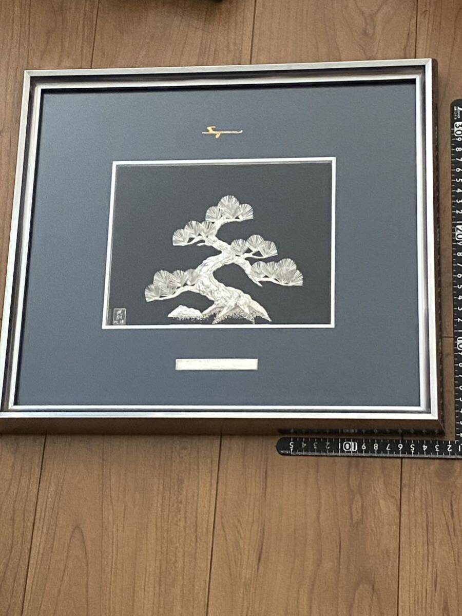 Bibian 比比昂- 純銀製額装(松)光則純銀工芸年代物- Bibian Bibian 比比昂- 純銀製額装(松)光則純銀工芸年代物- Bibian