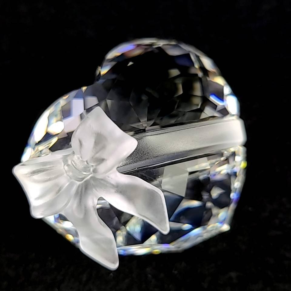 美品 スワロフスキー SWAROVSKI スパークリングハート 656680 美品 スワロフスキー SWAROVSKI スパークリングハート 656680