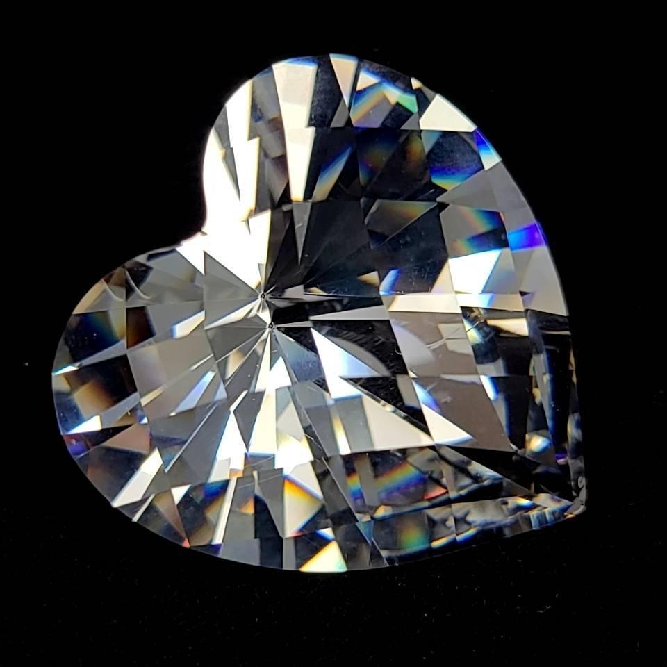 美品 スワロフスキー SWAROVSKI スパークリングハート 656680 美品 スワロフスキー SWAROVSKI スパークリングハート 656680