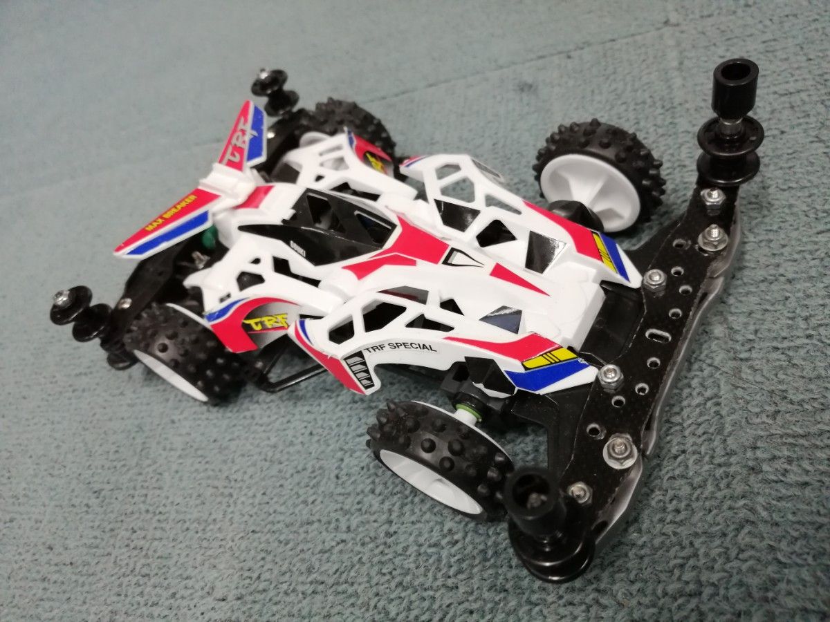 ミニ四駆 マックスブレイカー TRF 完成品 スーパーXシャーシ ミニ四駆 マックスブレイカー TRF 完成品 スーパーXシャーシ