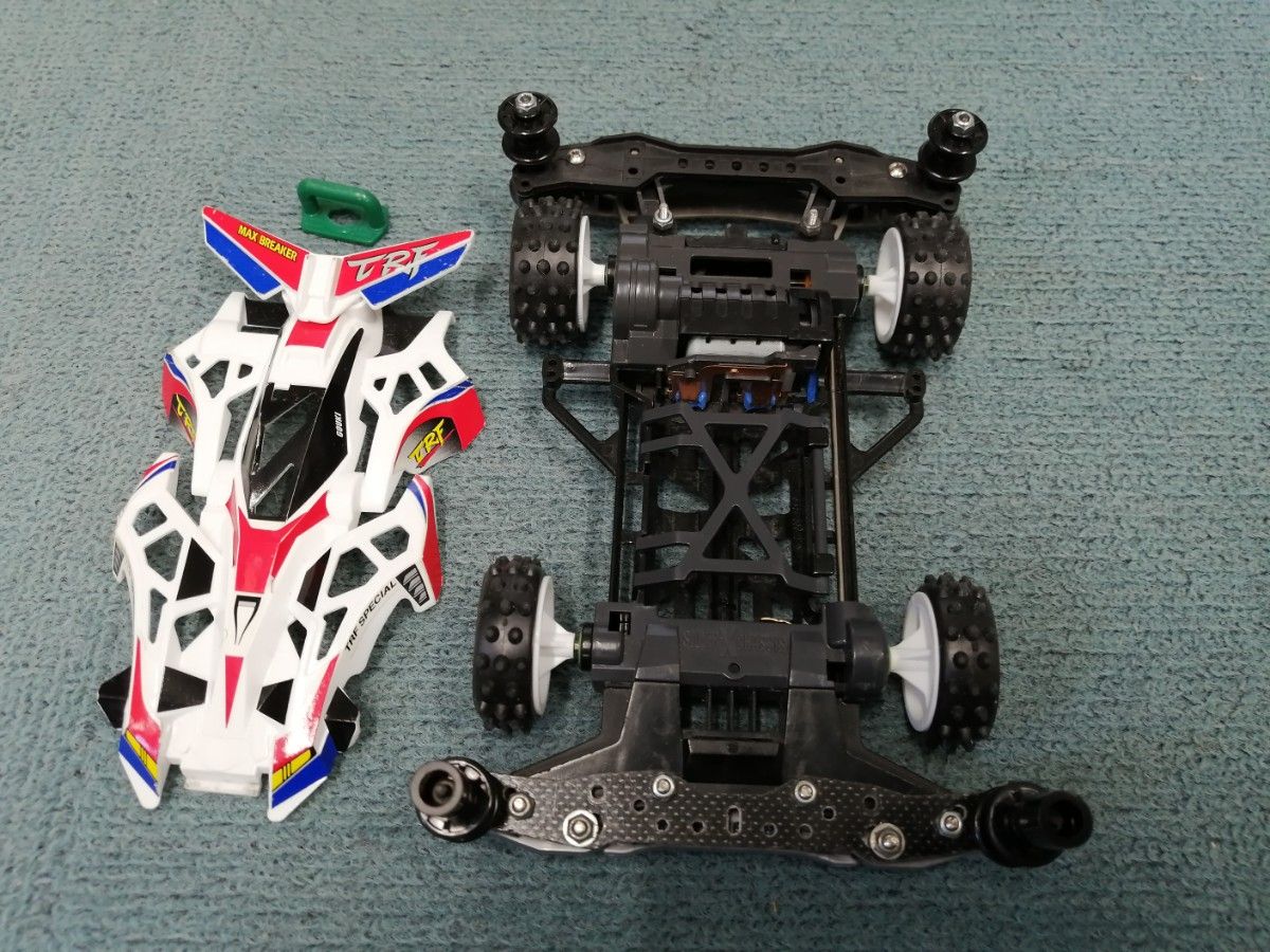ミニ四駆 マックスブレイカー TRF 完成品 スーパーXシャーシ ミニ四駆 マックスブレイカー TRF 完成品 スーパーXシャーシ