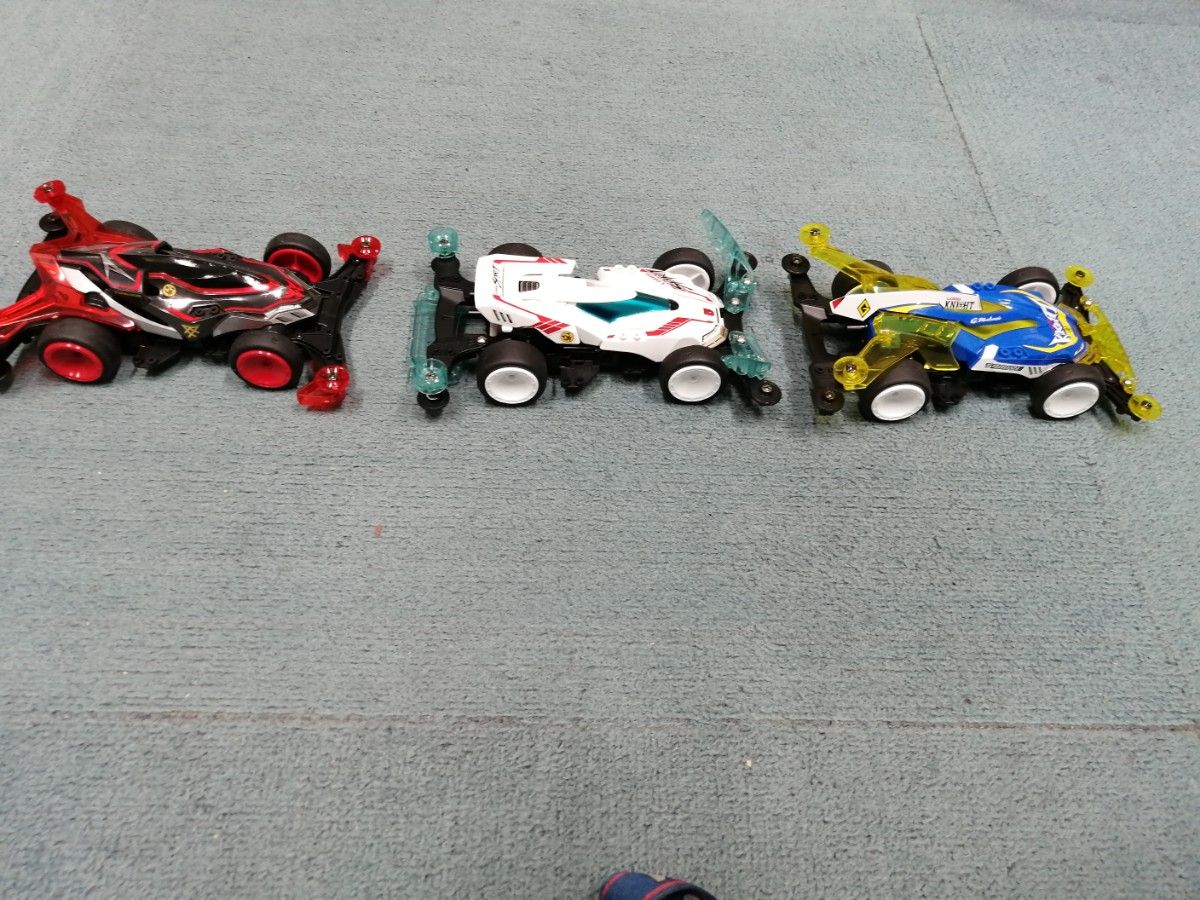 レーザーミニ四駆 3台セット ロードスピリット シャドウエース レーザーミニ四駆 3台セット ロードスピリット シャドウエース