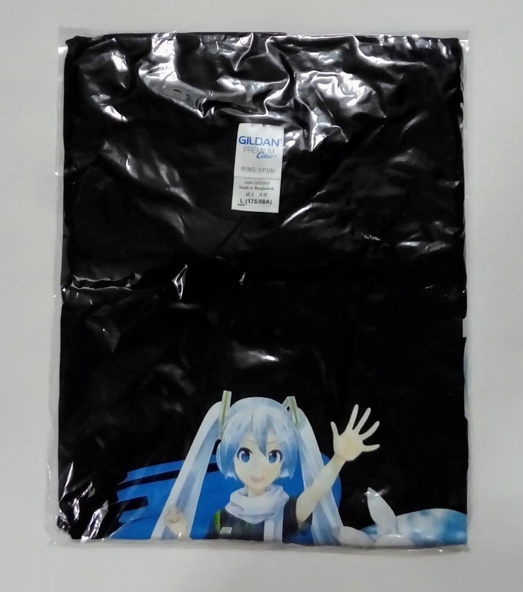 初音ミク × NewDays Tシャツ Lサイズ NewDays制服 KEI Ver. ★即決★ 雪ミク の画像1