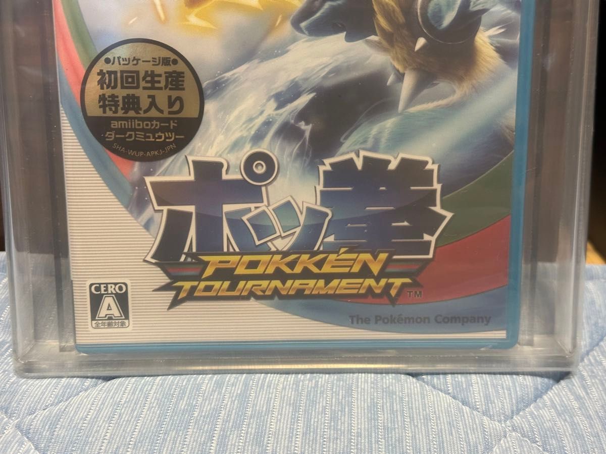 VGA 95 点 鑑定 ポッ拳 pokken 2016 新品未開封 シュリンク付 VGA 95 点 鑑定 ポッ拳 pokken 2016 新品未開封 シュリンク付