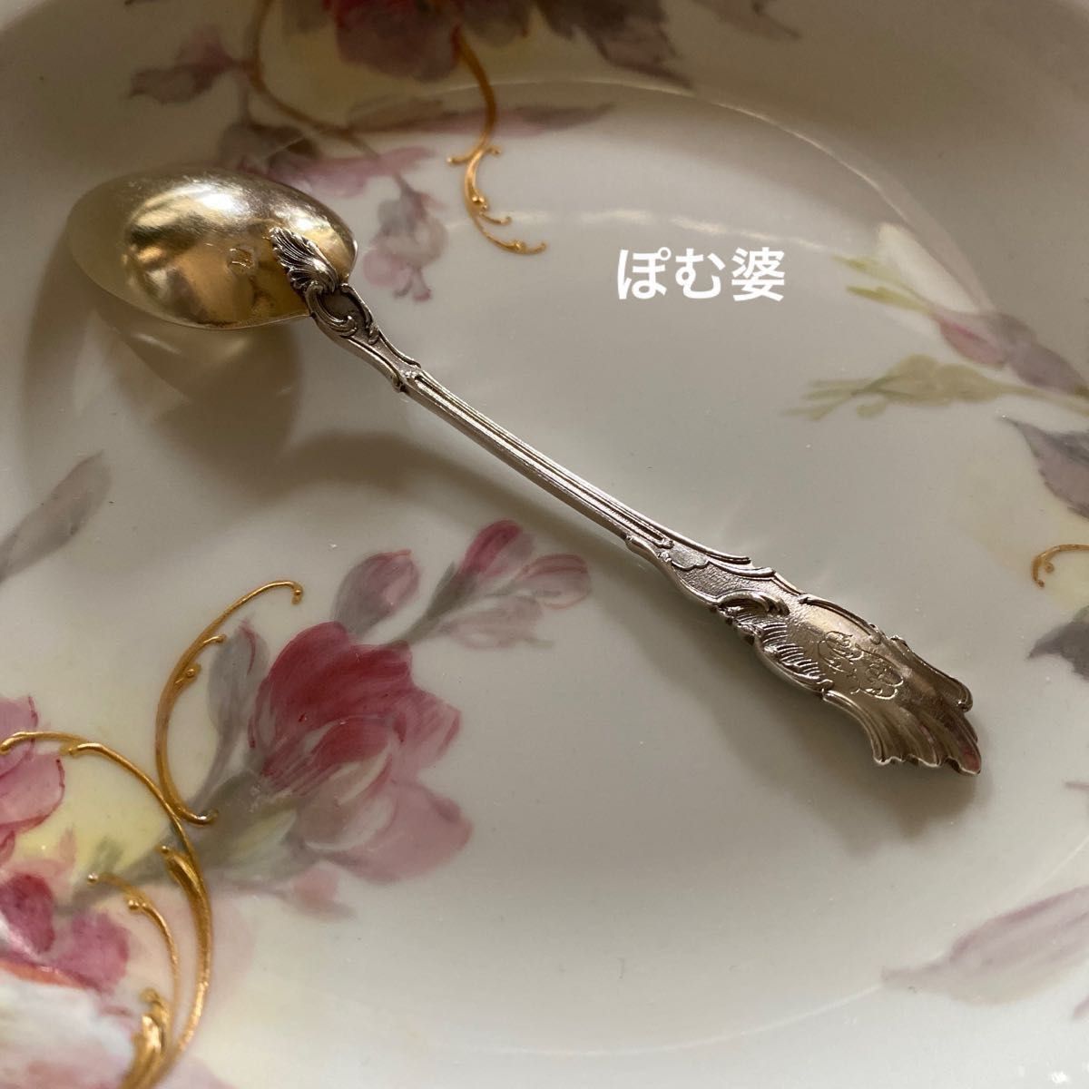 フランス製】純銀 スターリング/スプーン6本+揃いのティー フランス製】純銀 スターリング/スプーン6本+揃いのティー