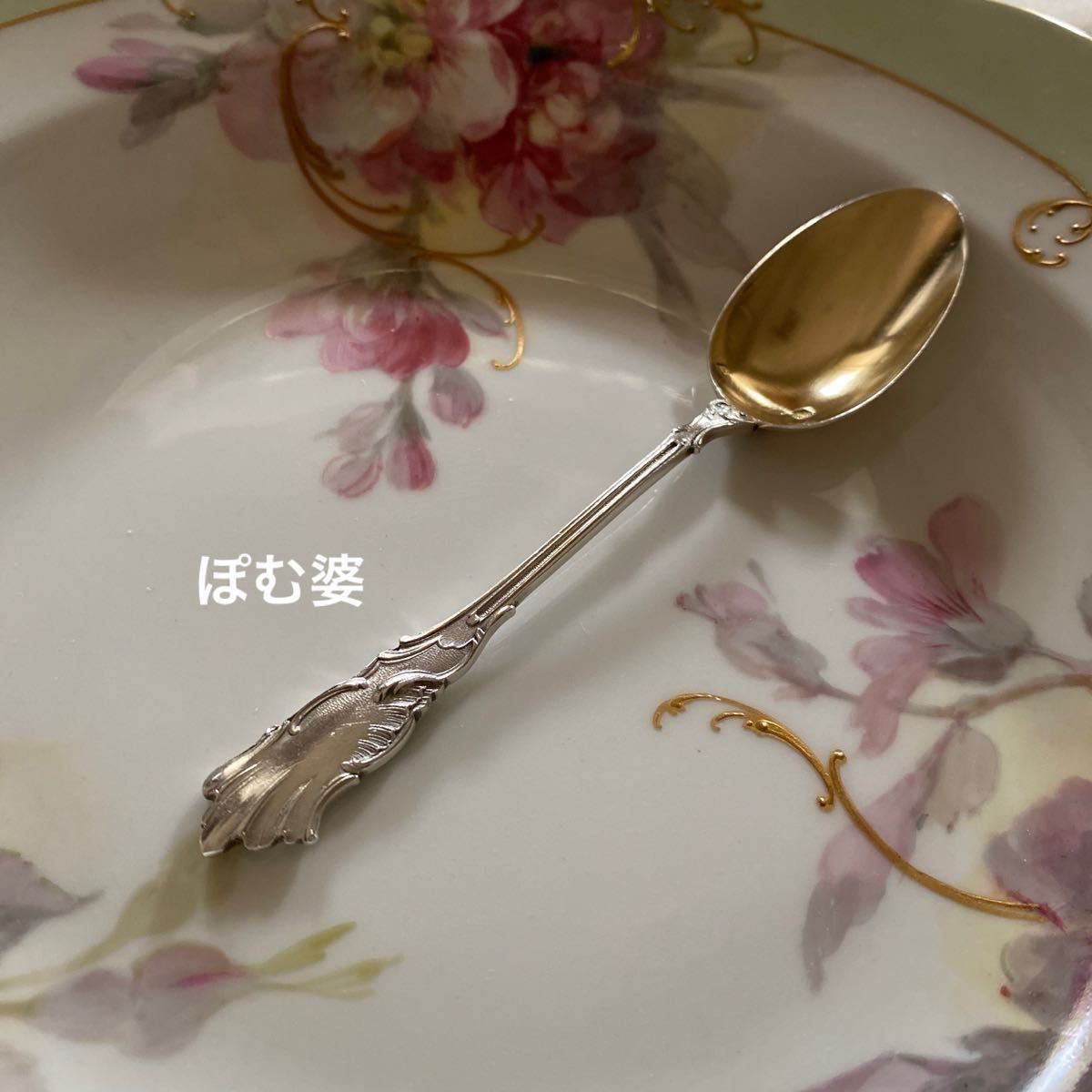 フランス製】純銀 スターリング/スプーン6本+揃いのティー フランス製】純銀 スターリング/スプーン6本+揃いのティー