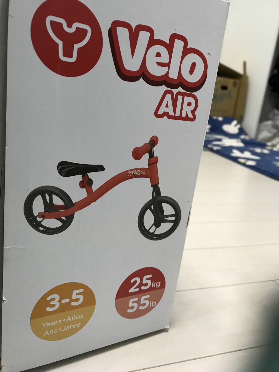 新品☆Y volution Y Velo Air Balance Bike カラーRed プレゼントに！_画像5