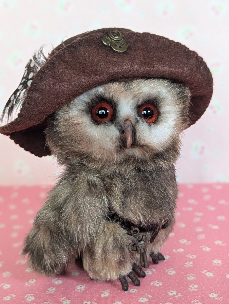 セール☆フクロウ の 海賊 ぬいぐるみ テディベア ふくろう セール☆フクロウ の 海賊 ぬいぐるみ テディベア ふくろう