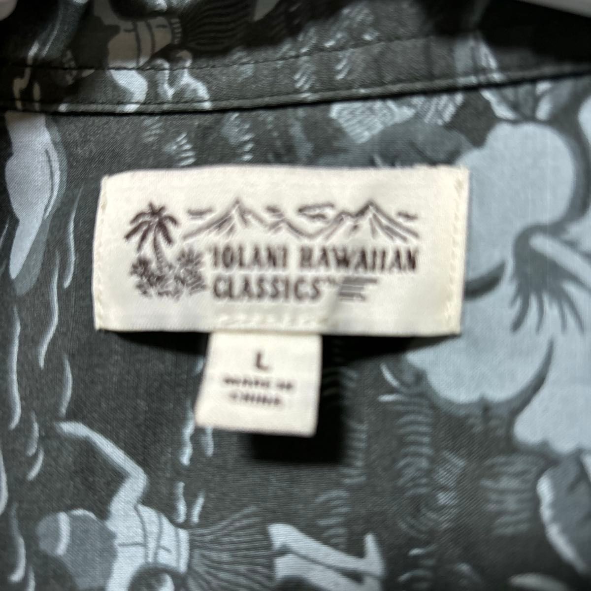 UNIQLO×IOLANI HAWAIIAN CLASSICS アロハシャツ Lサイズ UNIQLO×IOLANI HAWAIIAN CLASSICS アロハシャツ Lサイズ