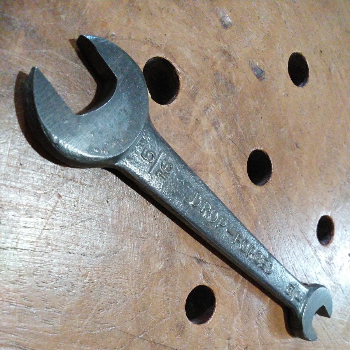 FUJI PEACE maintenance for tool combination wrench combination wrench size inscription 3/16-5/16 -inch 10-14mm. total length 139.7mm. -inch tool 