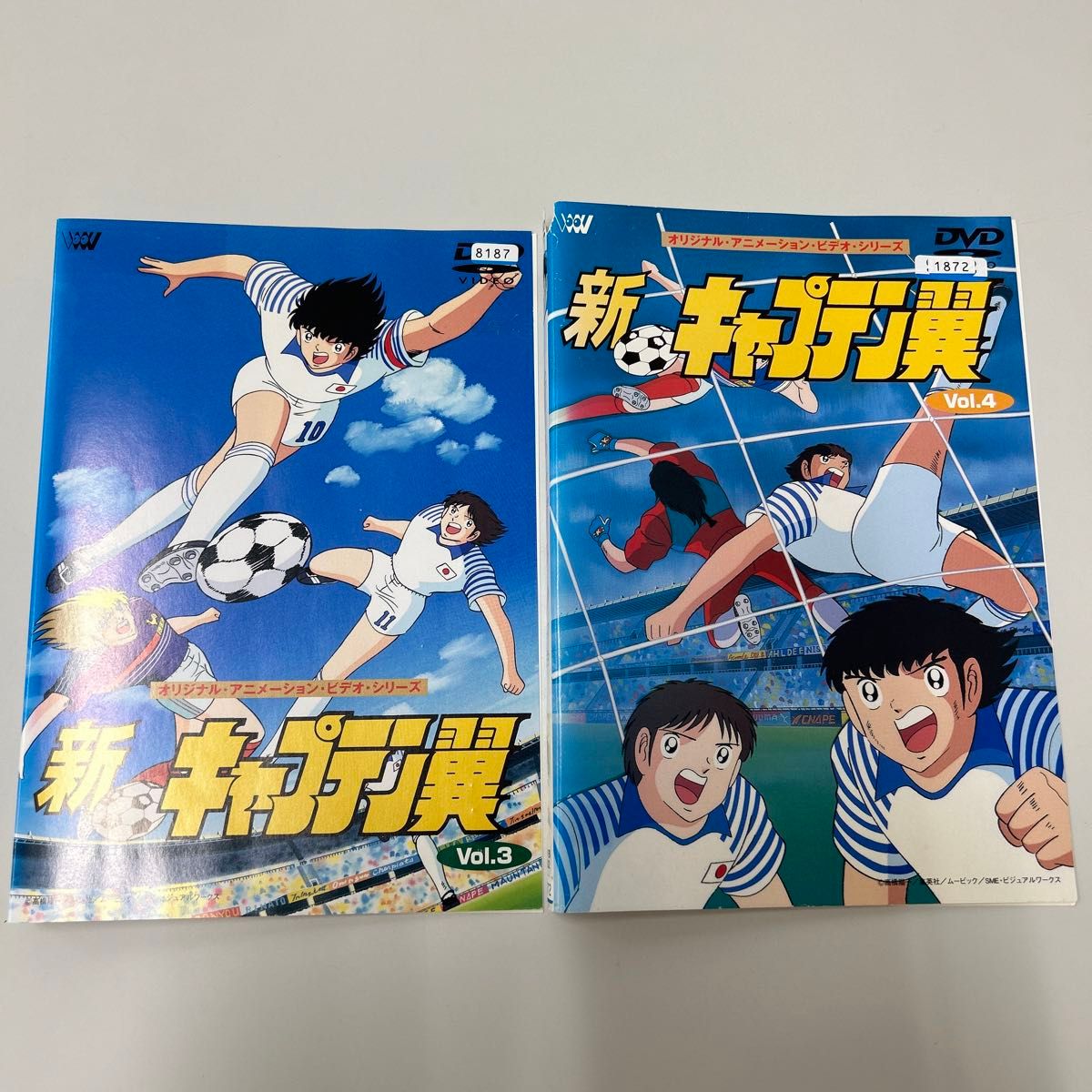 新キャプテン翼 DVD OVA 全4巻 全巻セット レンタル落ち 新キャプテン翼 DVD OVA 全4巻 全巻セット レンタル落ち
