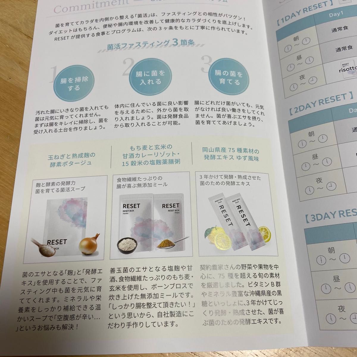 新品未使用】RESET BOX ファスティング リセット ボックス 新品未使用】RESET BOX ファスティング リセット ボックス
