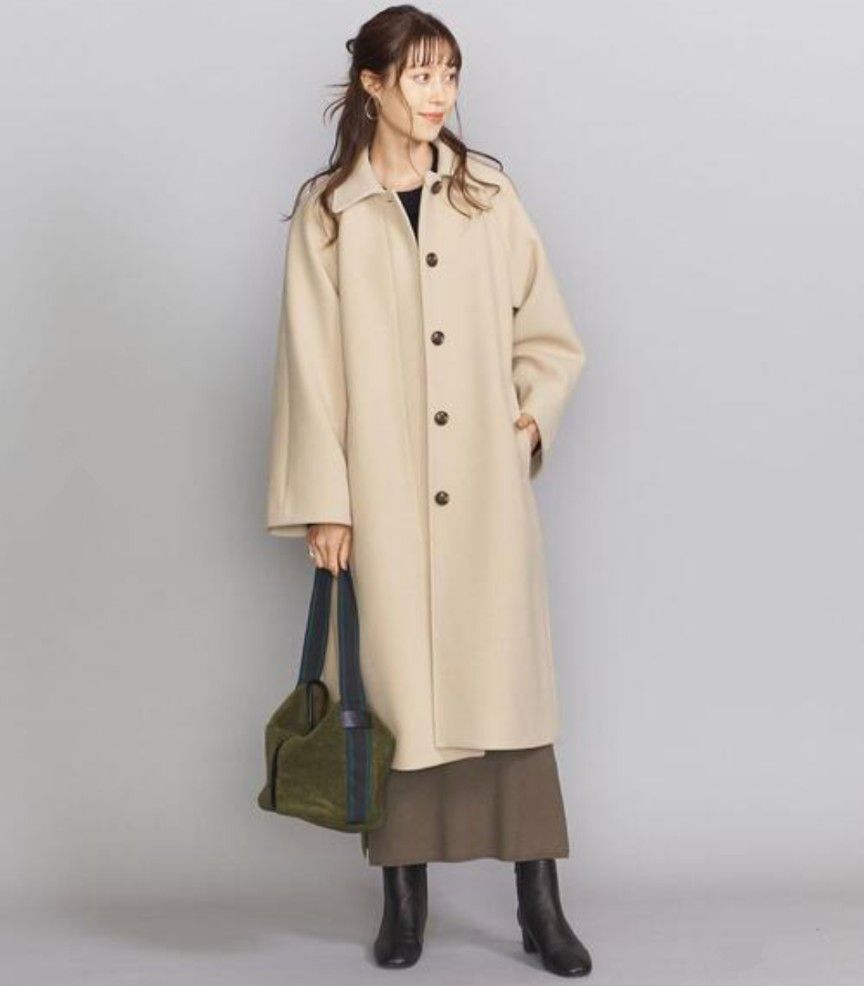 UNITEDARROW BEAUTY&YOUTH ステンカラーコート ウールコート UNITEDARROW BEAUTY&YOUTH ステンカラーコート ウールコート