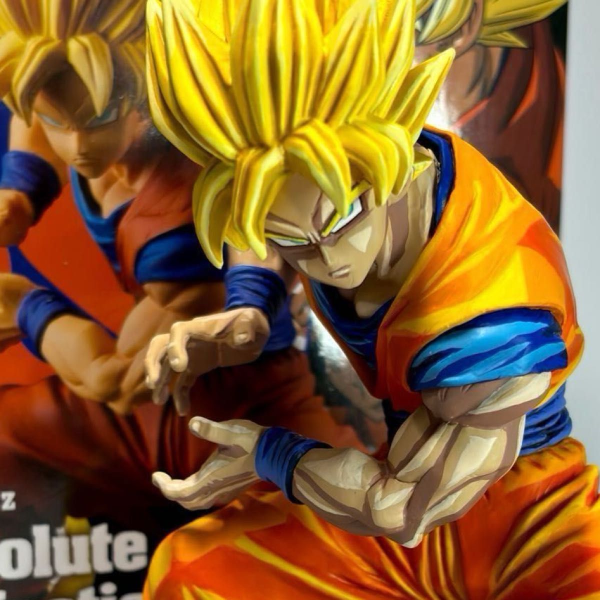 ドラゴンボール フィギュア リペイント 孫悟空 2D 2次元彩色 ドラゴンボール フィギュア リペイント 孫悟空 2D 2次元彩色