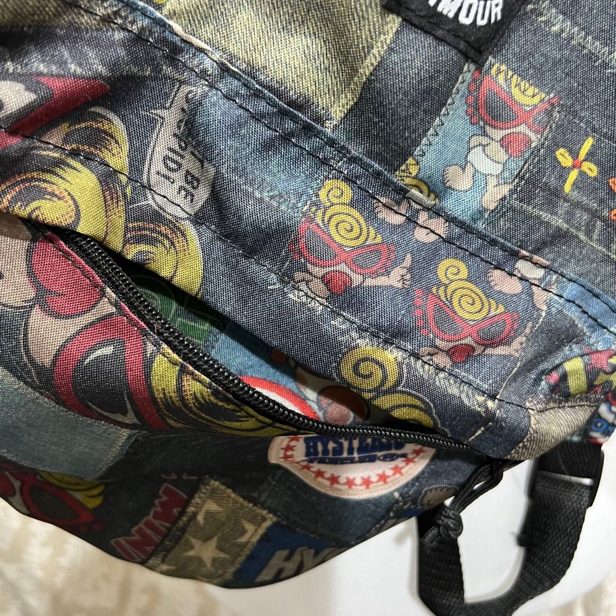 hysteric mini ヒステリックミニ デニム柄 バックパック hysteric mini ヒステリックミニ デニム柄 バックパック