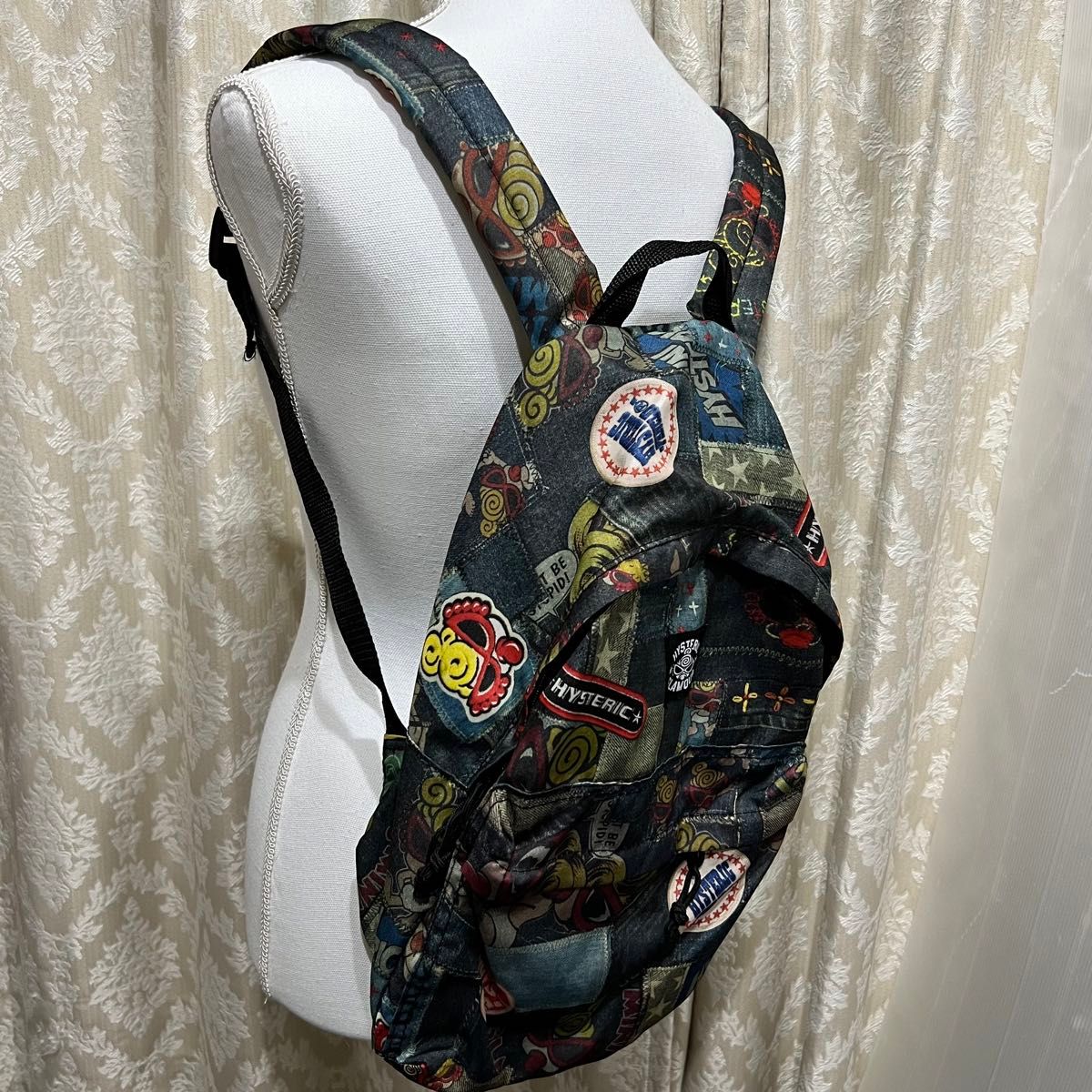 hysteric mini ヒステリックミニ デニム柄 バックパック hysteric mini ヒステリックミニ デニム柄 バックパック