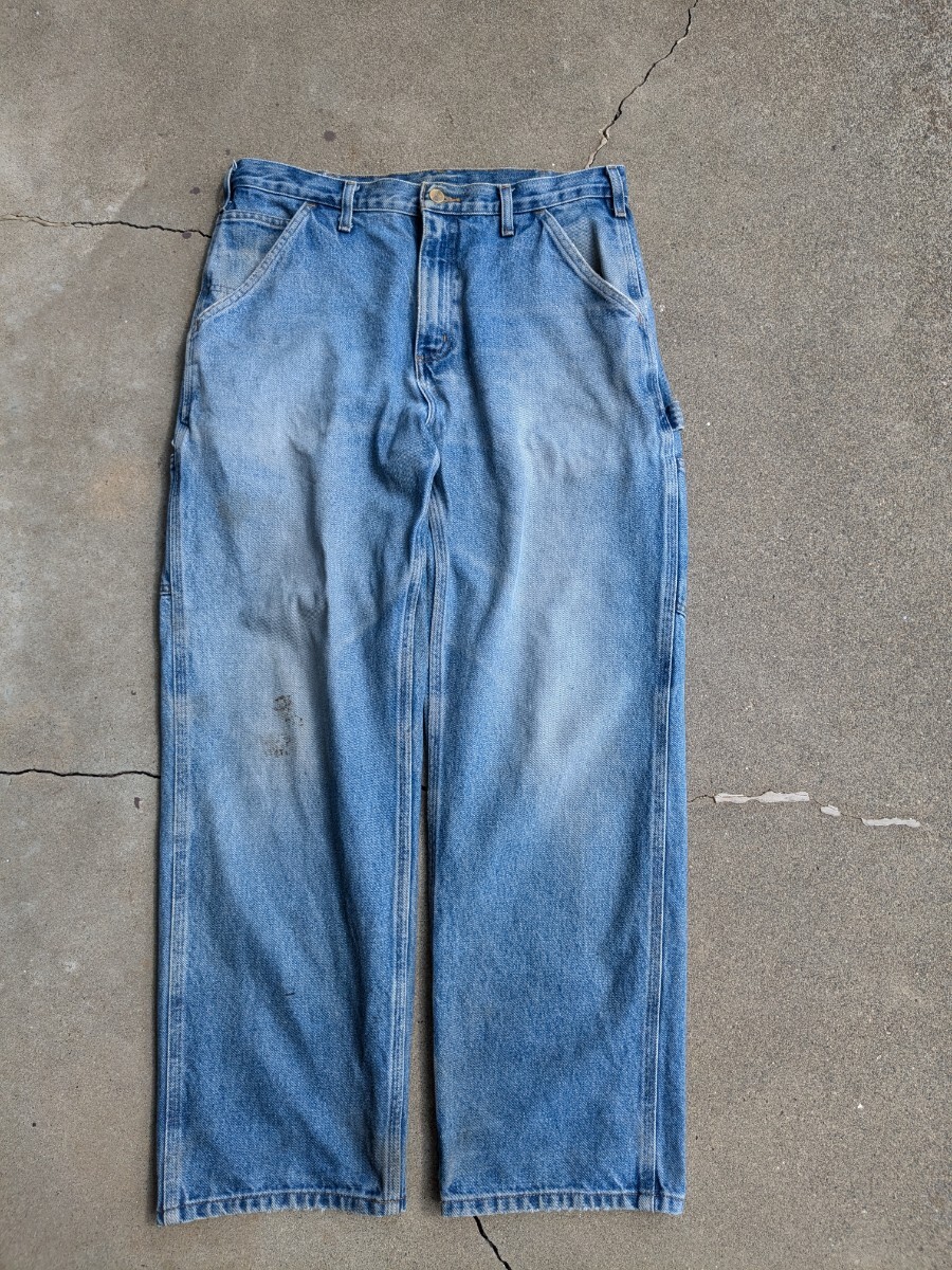  color ..* carhartt Carhartt Denim pants Vintage usa old vintage painter's pants 