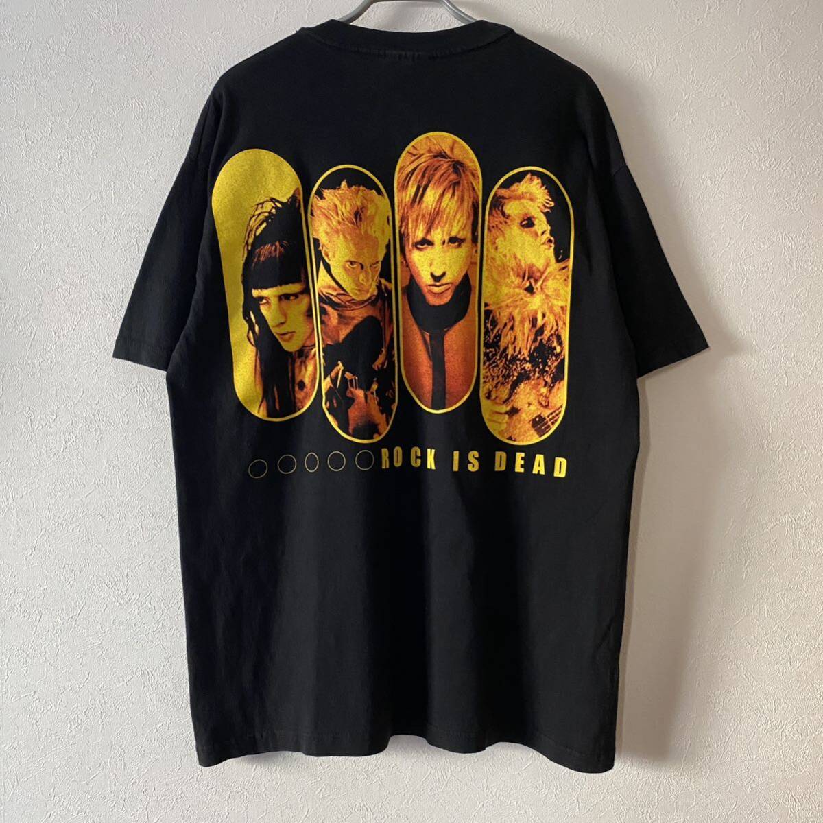 古着 90s Marilyn Manson Rock Is Dead Tee L Black マリリン 古着 90s Marilyn Manson Rock Is Dead Tee L Black マリリン