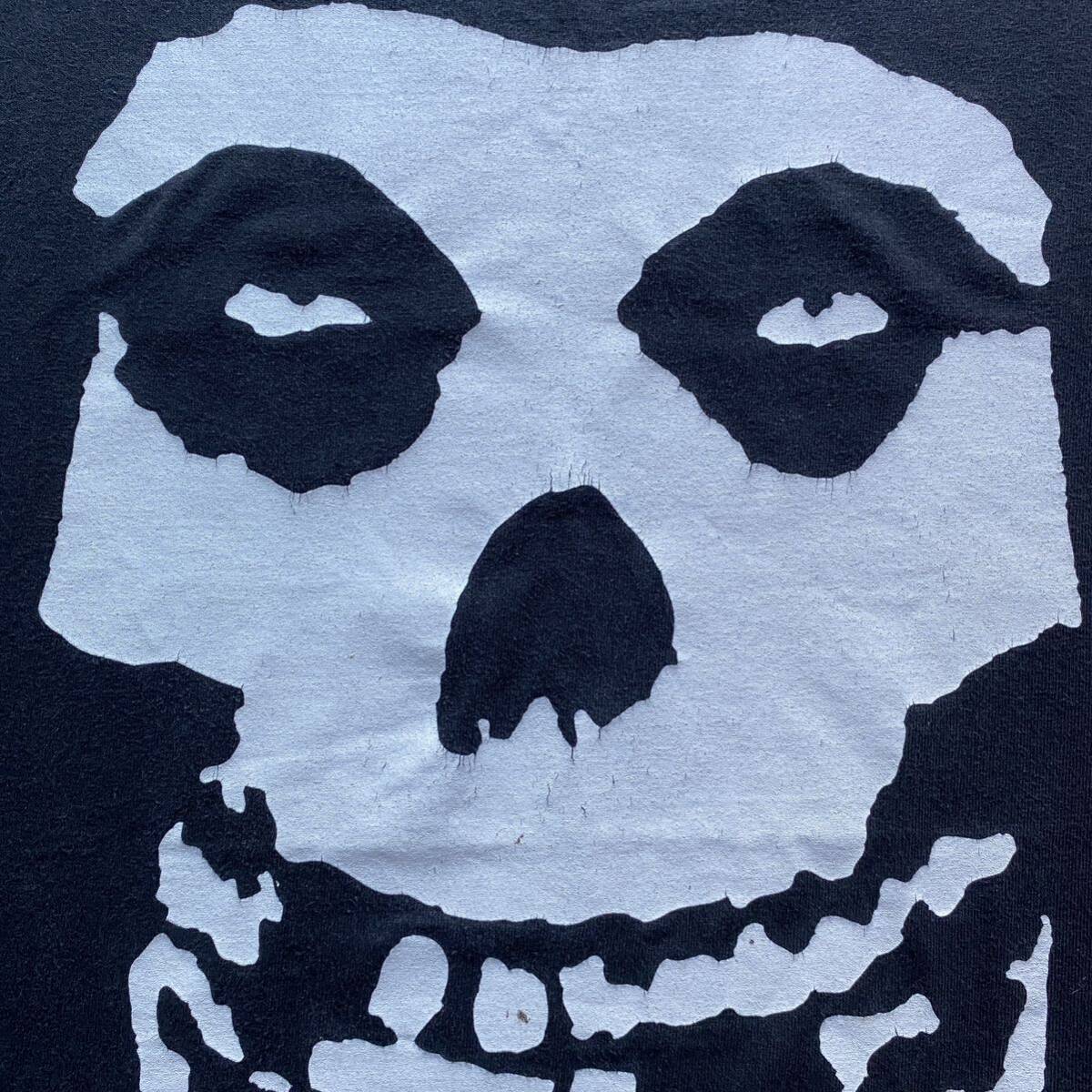 レア古着 Y2K Misfits Skull Face Tee L Black ミスフィッツ レア古着 Y2K Misfits Skull Face Tee L Black ミスフィッツ