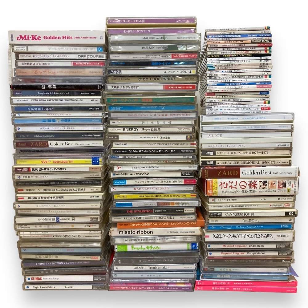 ◎大量 CD 8cmCD 計100点以上 まとめ売り ジャンク ジャンル多数 邦楽 洋楽 歌謡曲 演歌 クラシック 嵐 ZARD B'z 松山千春 今井美樹 ON5976