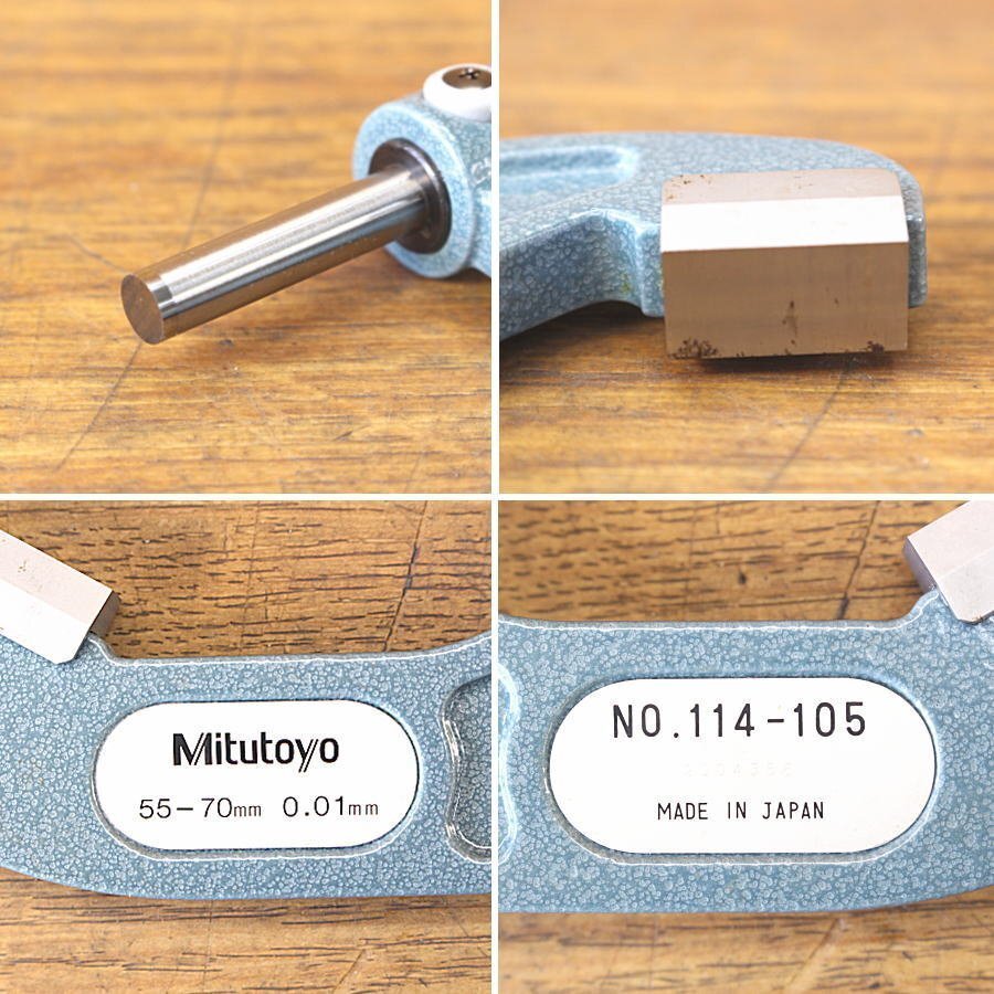 Mitutoyo/ミツトヨ マイクロメーター アナログV溝 2個セット Mitutoyo/ミツトヨ マイクロメーター アナログV溝 2個セット