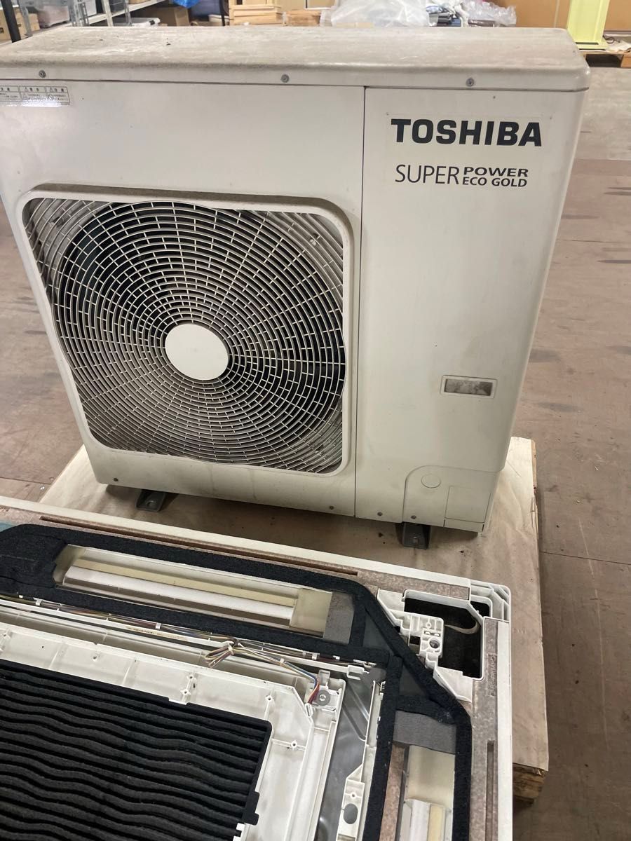 TOSHIBA 東芝 天カセ リモコン付 単相200V パッケージエアコン TOSHIBA 東芝 天カセ リモコン付 単相200V パッケージエアコン