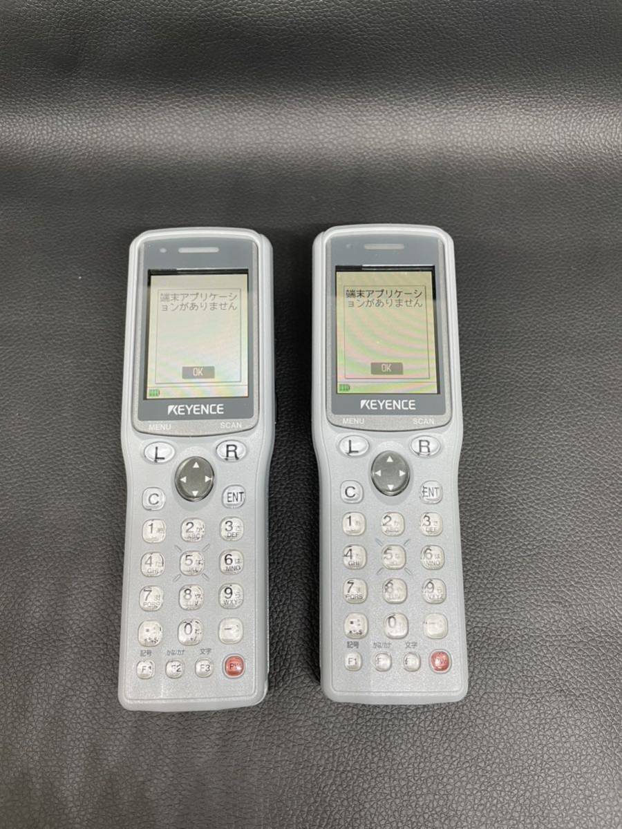 KEYENCE BT-1550WB 2台セット ハンディターミナル 店舗用品 KEYENCE BT-1550WB 2台セット ハンディターミナル 店舗用品