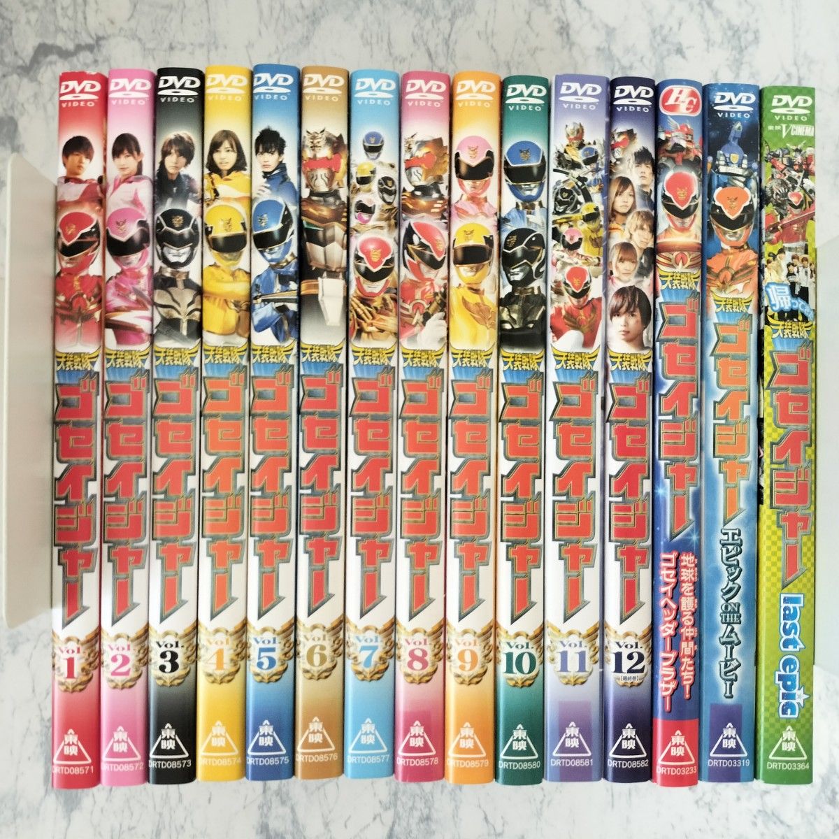 DVD スーパー戦隊シリーズ 天装戦隊ゴセイジャー 全12巻 劇場版 DVD スーパー戦隊シリーズ 天装戦隊ゴセイジャー 全12巻 劇場版