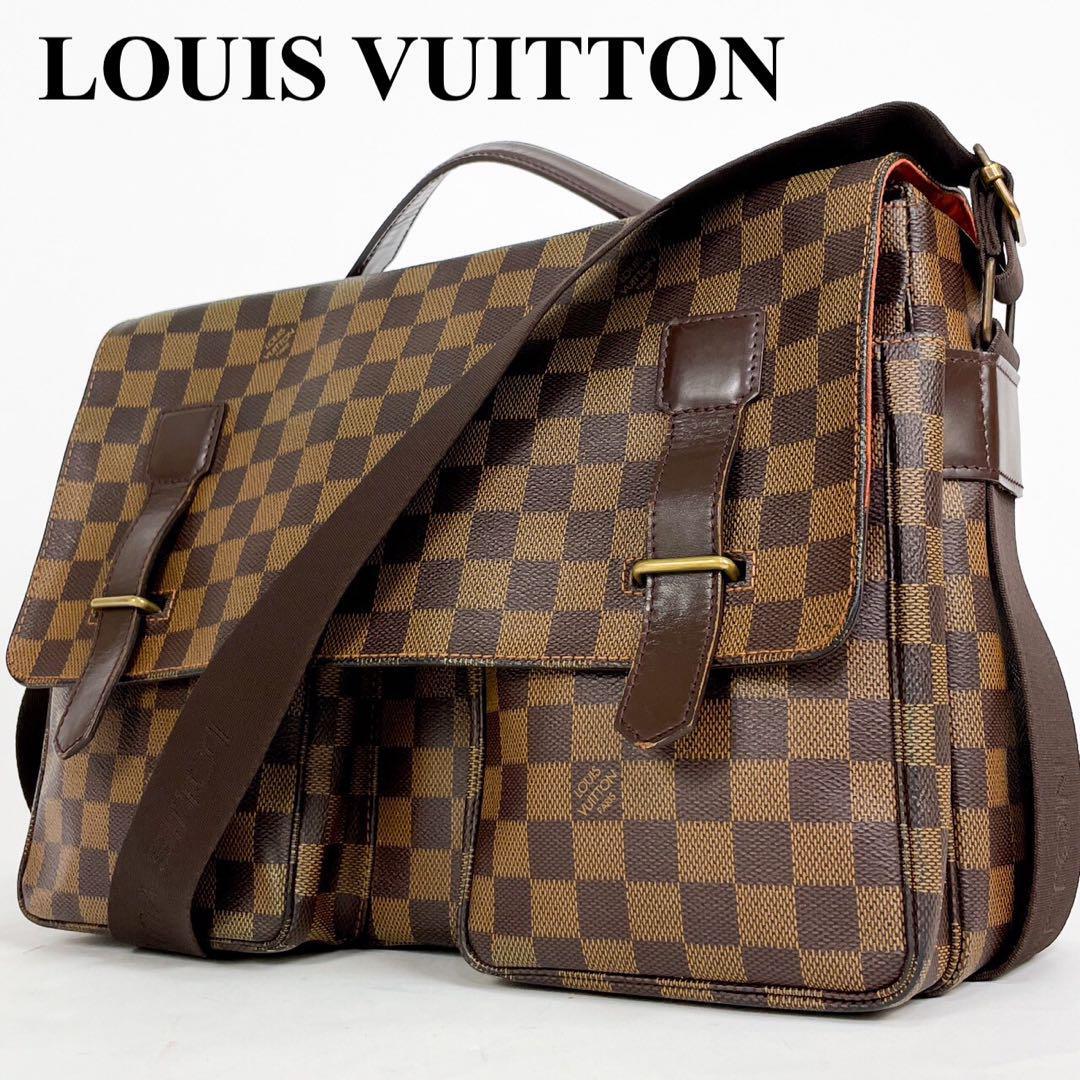 極美品】LOUIS VUITTON ダミエ ブロードウェイショルダーバッグ 極美品】LOUIS VUITTON ダミエ ブロードウェイショルダーバッグ