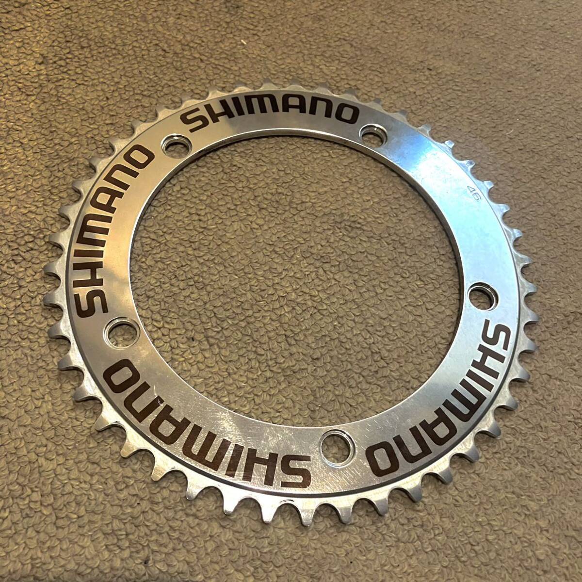 最も SHIMANO シマノ Olympic Zenチェーンリング 46T ピスト|Yahoo ビンテージパーツ