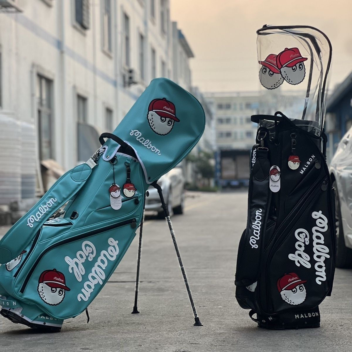 マルボンゴルフ malbon golf キャディバッグ キャディーバック マルボンゴルフ malbon golf キャディバッグ キャディーバック