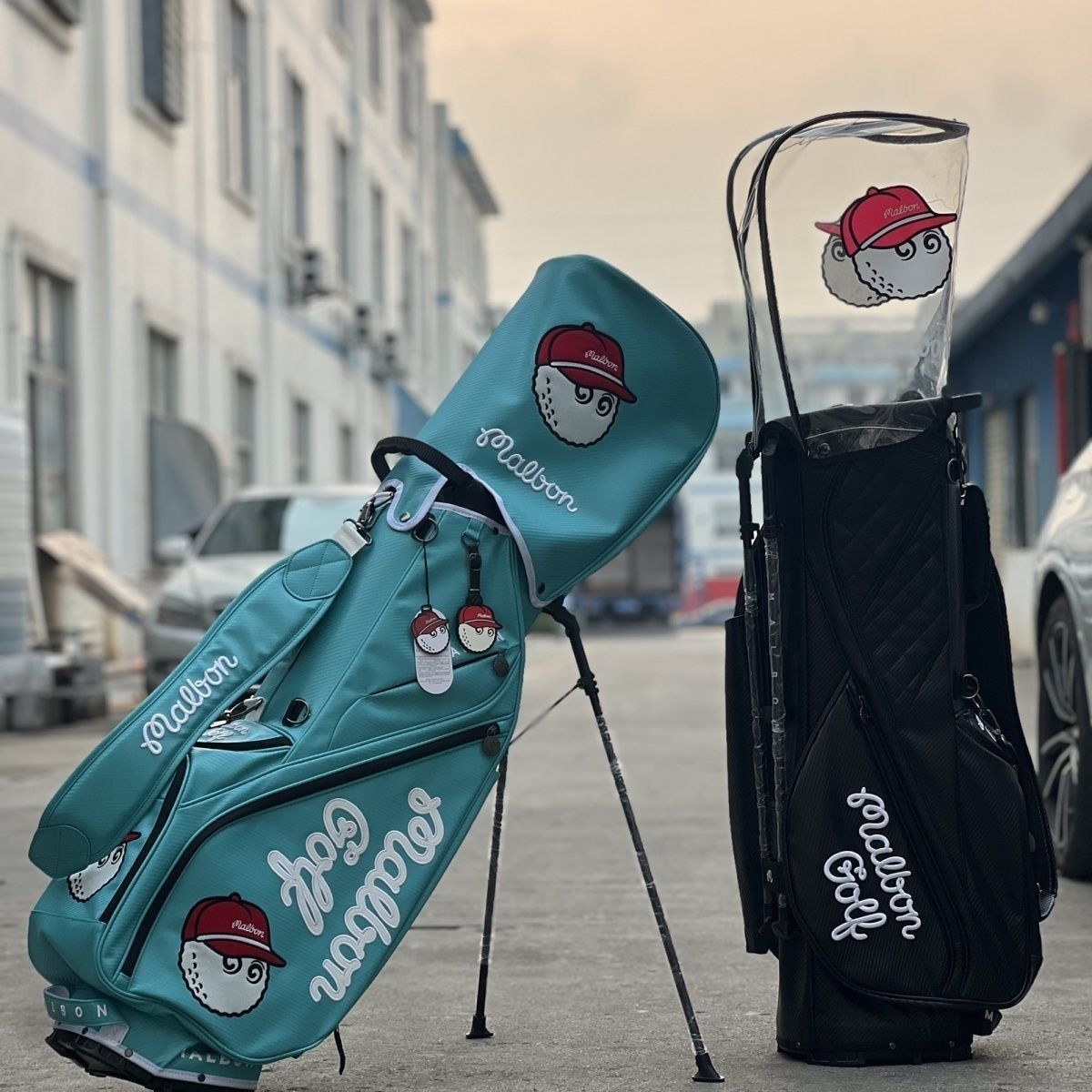 マルボンゴルフ malbon golf キャディバッグ キャディーバック マルボンゴルフ malbon golf キャディバッグ キャディーバック